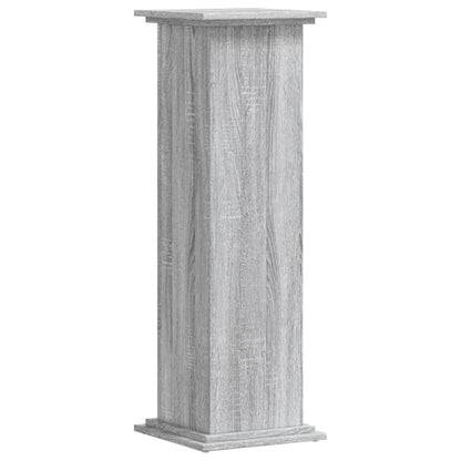 Supporto per Piante Grigio Sonoma 33x33x100 cm in Truciolato | homemem39