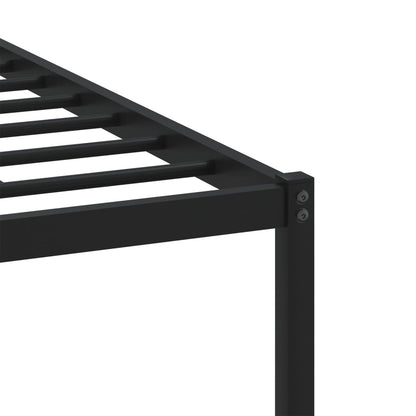 Giroletto senza Materasso in Metallo Rovere Fumo 120x190 cm