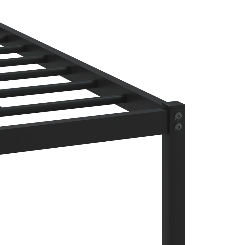 Giroletto senza Materaso in Metallo Rovere Fumo 193x203 cm