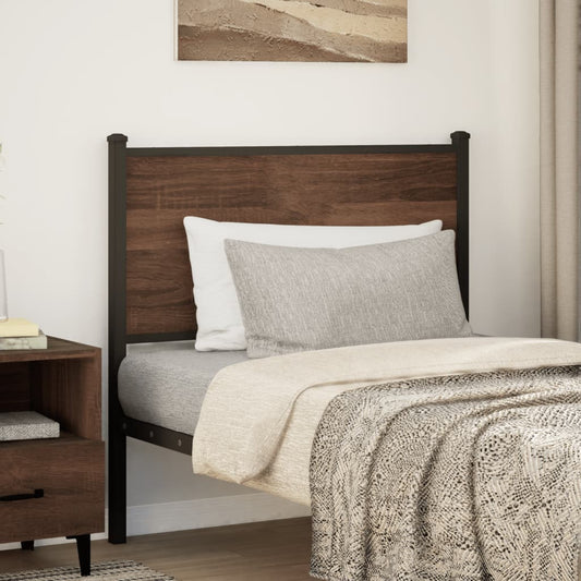 Testiera di Ricambio Rovere Marrone 80 cm Legno Multistrato | homemem39