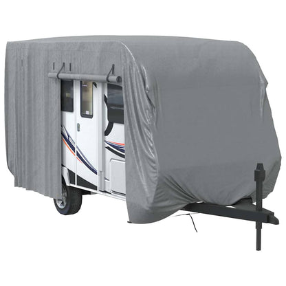 Telo per Roulotte Grigio 460x250x220 cm in Tessuto Non Tessuto | homemem39
