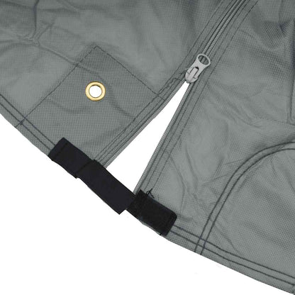 Telo per Roulotte Grigio 460x250x220 cm in Tessuto Non Tessuto | homemem39