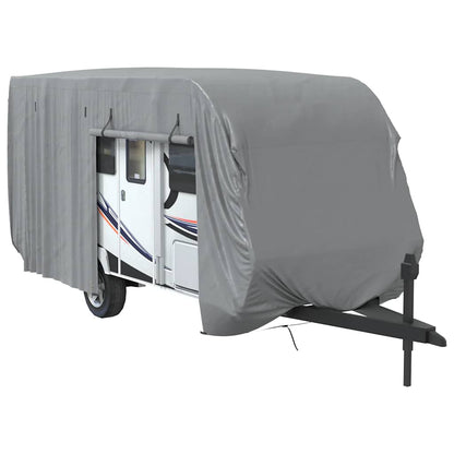 Telo per Roulotte Grigio 550x250x220 cm in Tessuto Non Tessuto | homemem39