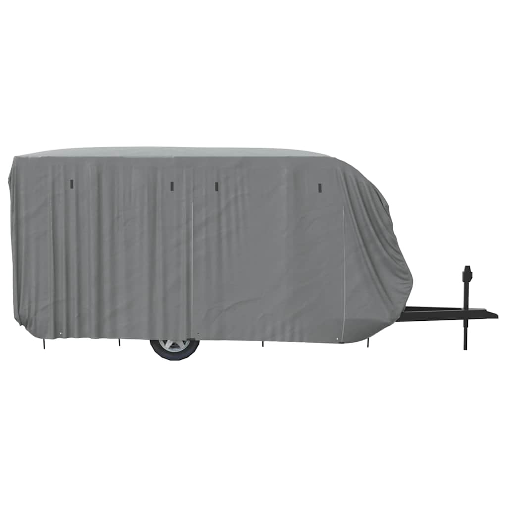 Telo per Roulotte Grigio 550x250x220 cm in Tessuto Non Tessuto | homemem39