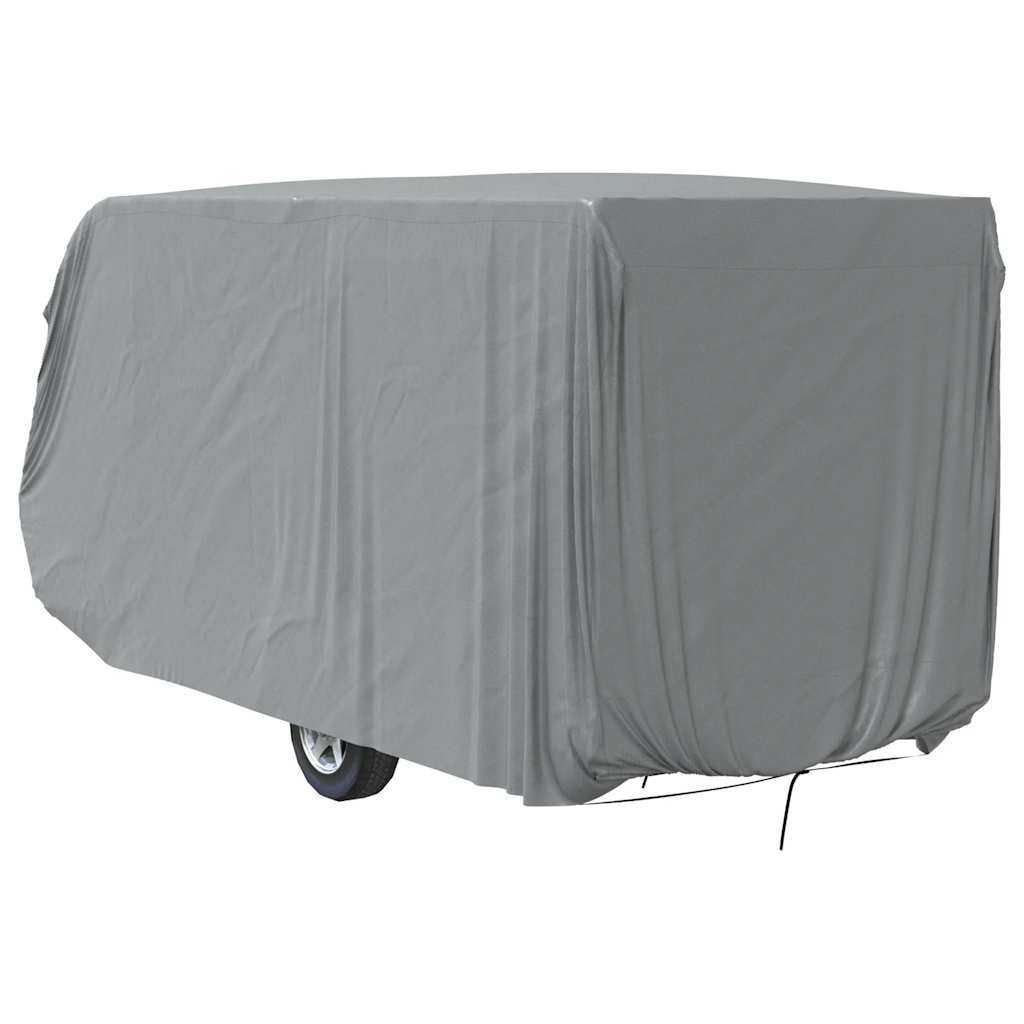 Telo per Roulotte Grigio 550x250x220 cm in Tessuto Non Tessuto | homemem39
