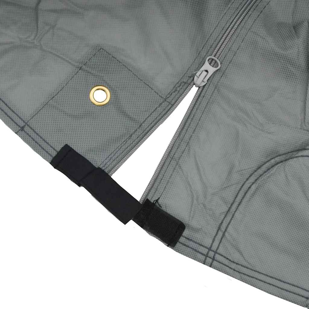 Telo per Roulotte Grigio 550x250x220 cm in Tessuto Non Tessuto | homemem39