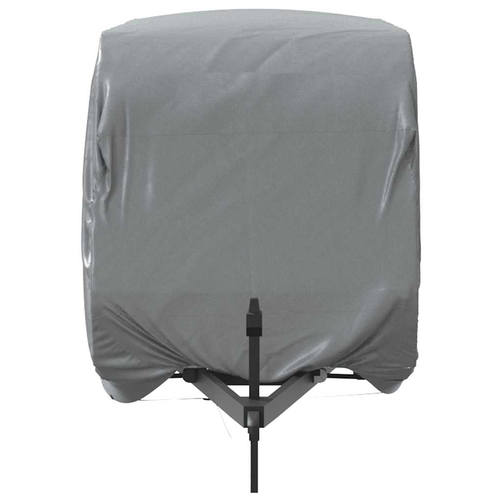 Telo per Roulotte Grigio 610x250x220 cm in Tessuto Non Tessuto | homemem39