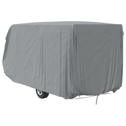 Telo per Roulotte Grigio 610x250x220 cm in Tessuto Non Tessuto | homemem39