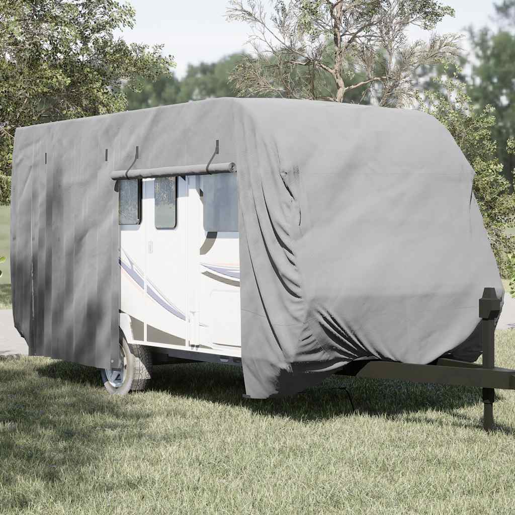 Telo per Roulotte Grigio 610x250x220 cm in Tessuto Non Tessuto | homemem39