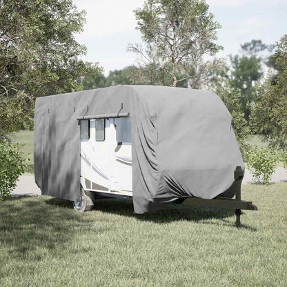 Telo per Roulotte Grigio 670x250x220 cm in Tessuto Non Tessuto | homemem39