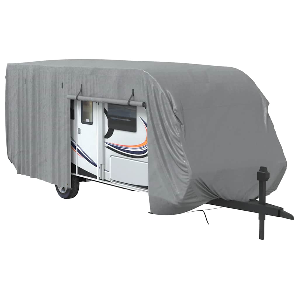 Telo per Roulotte Grigio 732x250x220 cm in Tessuto Non Tessuto | homemem39