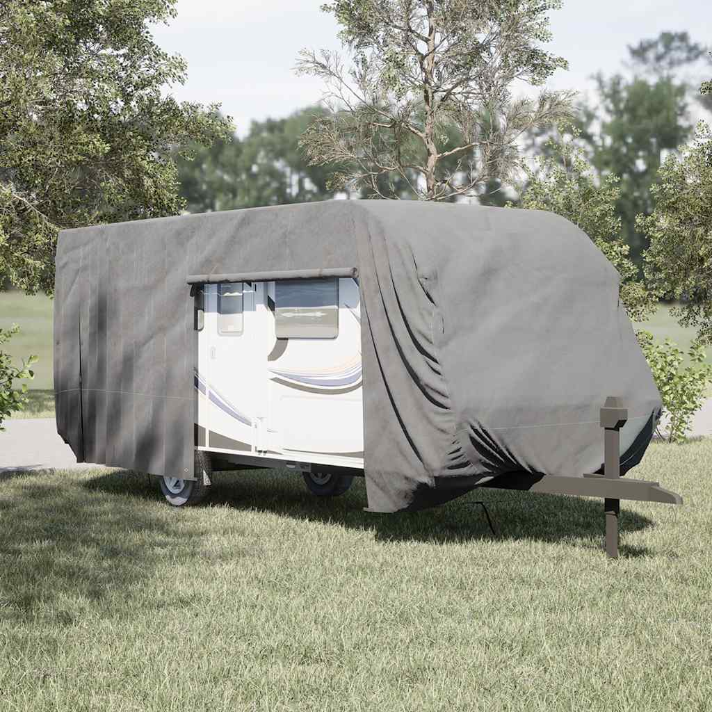 Telo per Roulotte Grigio 732x250x220 cm in Tessuto Non Tessuto | homemem39