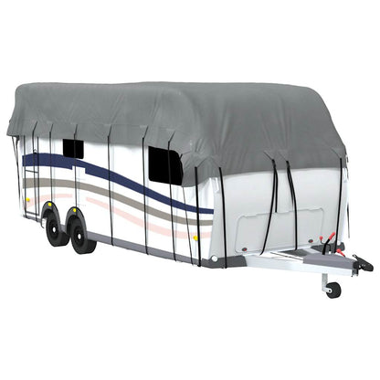 Telo per Roulotte Grigio 700x300 cm in Tessuto Non Tessuto | homemem39