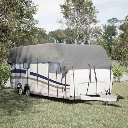 Telo per Roulotte Grigio 700x300 cm in Tessuto Non Tessuto | homemem39