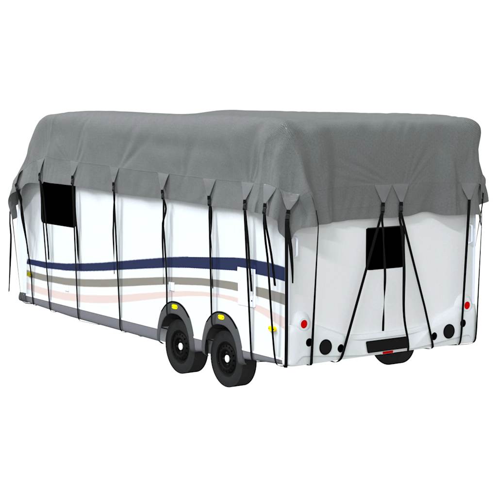 Telo per Roulotte Grigio 700x300 cm in Tessuto Non Tessuto | homemem39