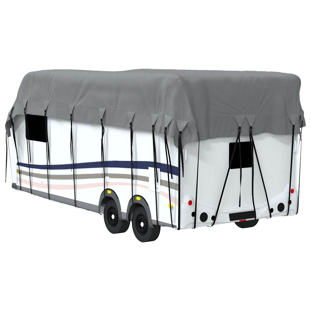 Telo per Roulotte Grigio 800x300 cm in Tessuto Non Tessuto | homemem39