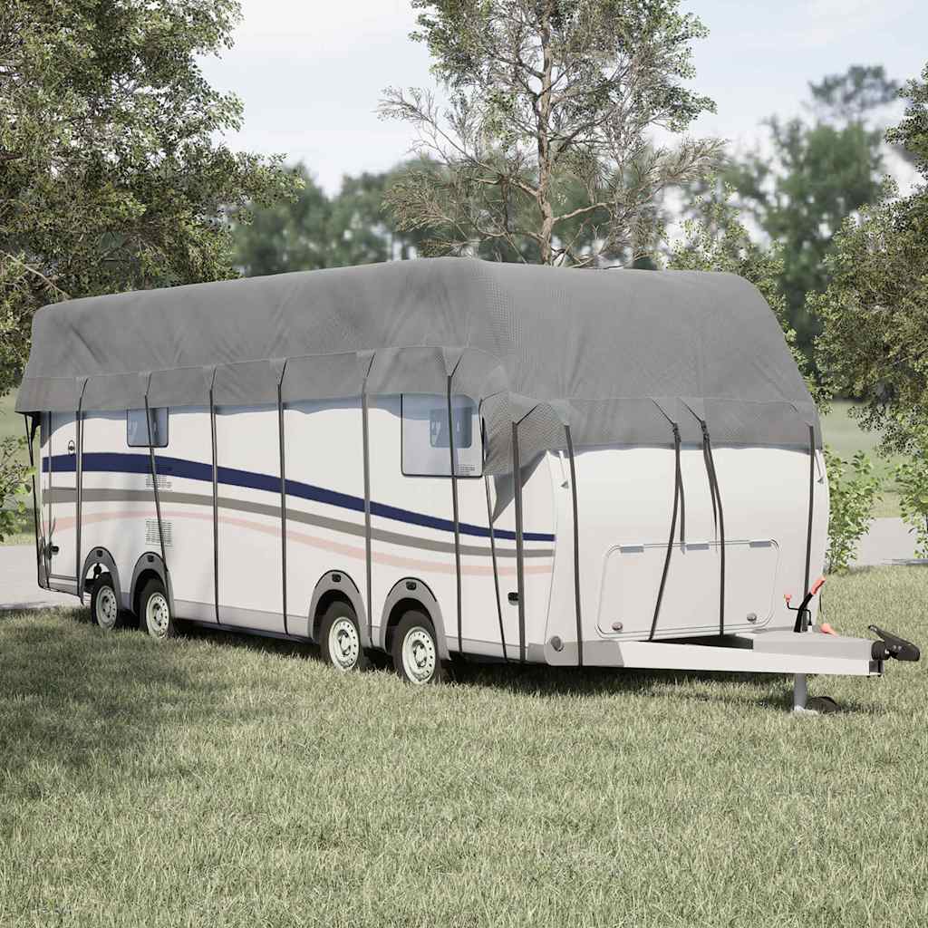 Telo per Roulotte Grigio 900x300 cm in Tessuto Non Tessuto | homemem39