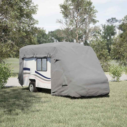 Telo per Camper Grigio 610x235x275 cm in Tessuto Non Tessuto
