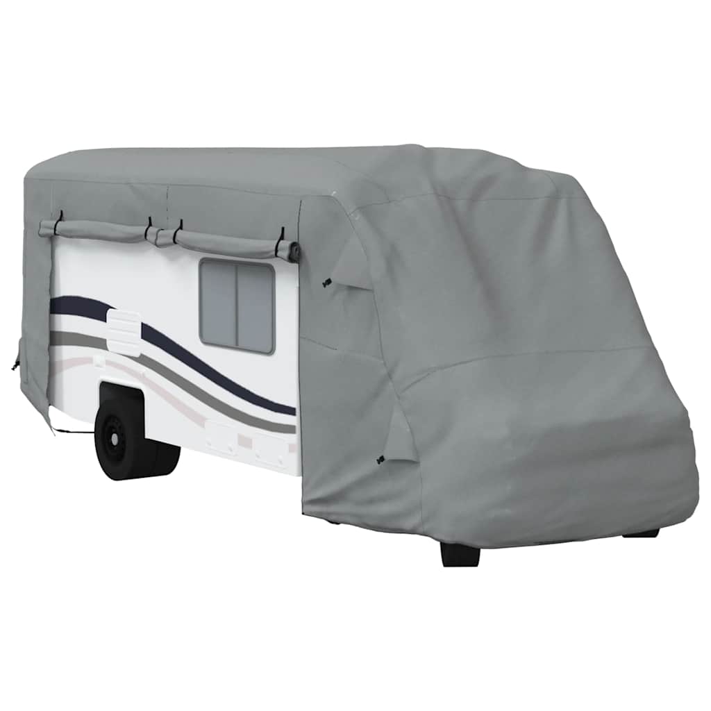Telo per Camper Grigio 730x235x275 cm in Tessuto Non Tessuto
