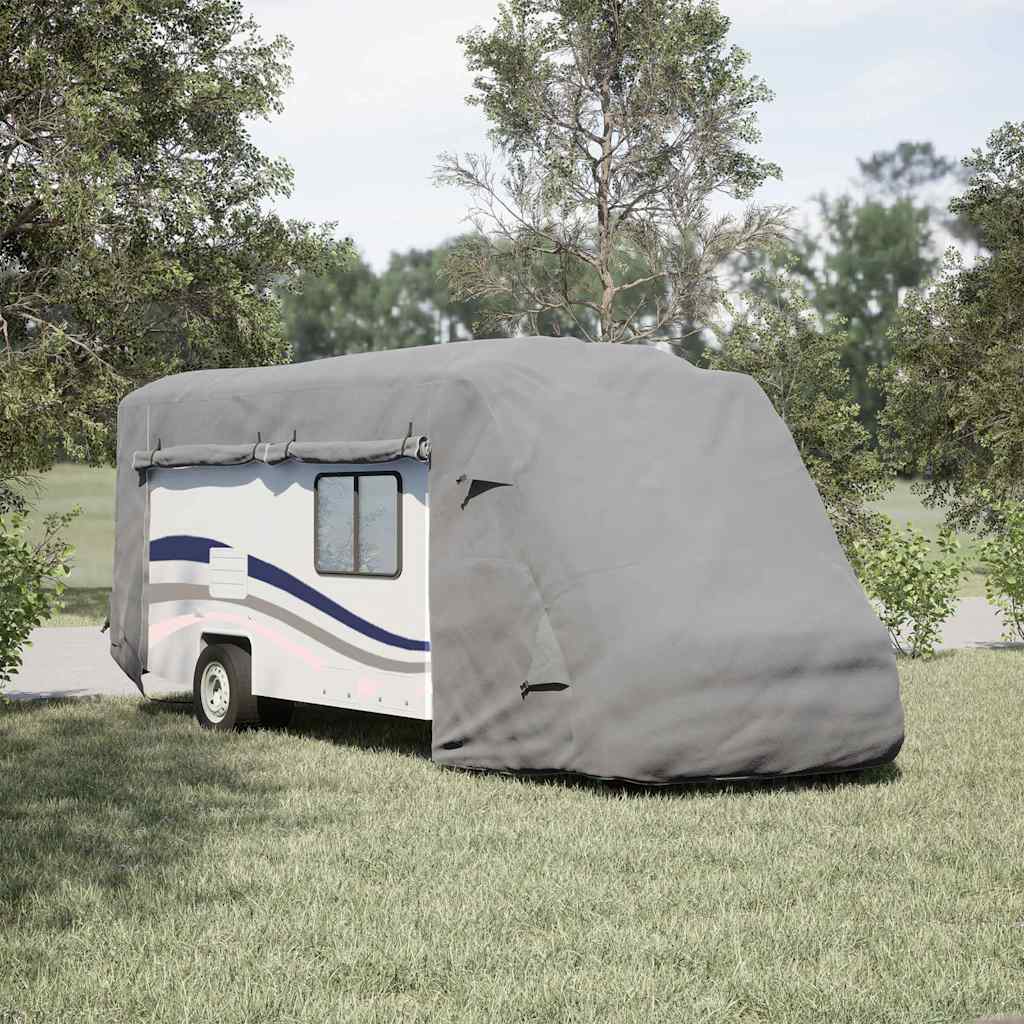 Telo per Camper Grigio 730x235x275 cm in Tessuto Non Tessuto