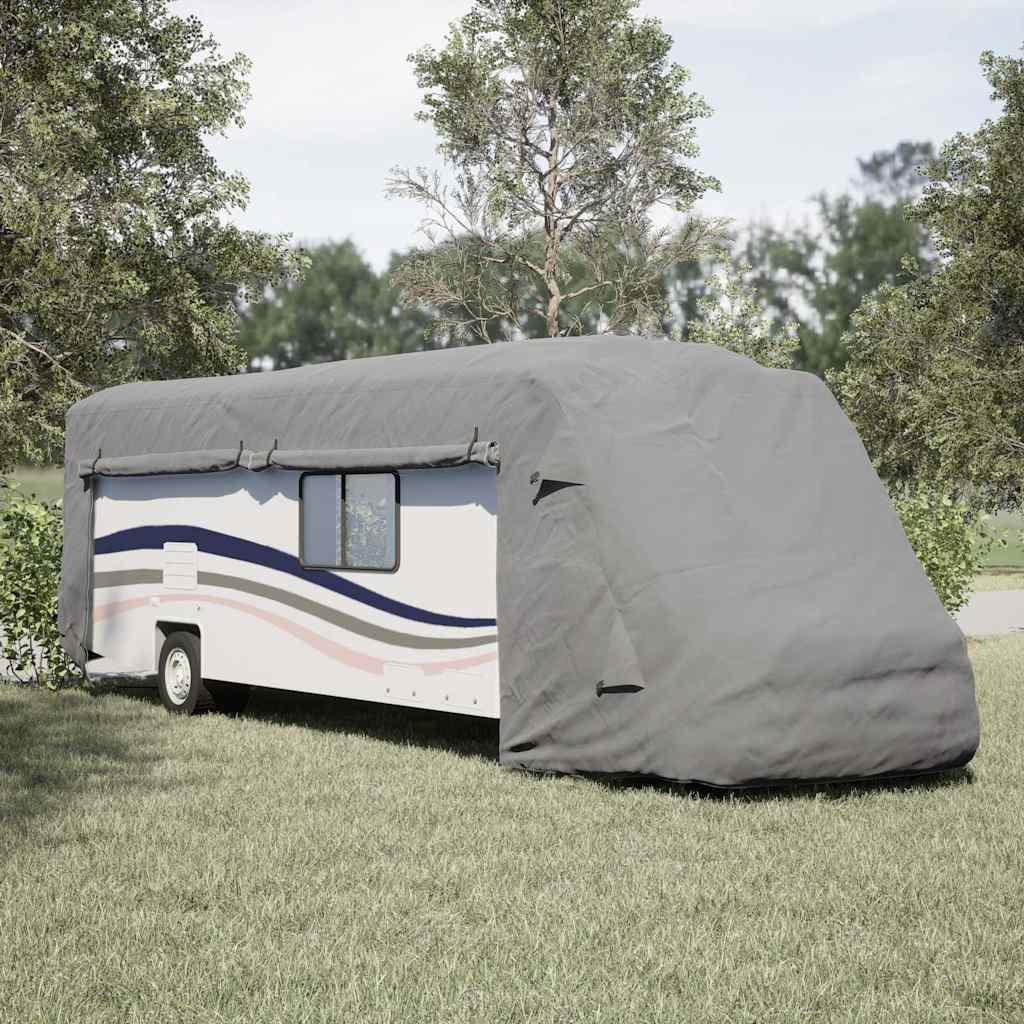 Telo per Camper Grigio 970x235x275 cm in Tessuto Non Tessuto