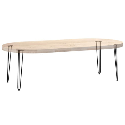 Gambe a forcina per tavoli consolle 4 pz Nero 72 cm