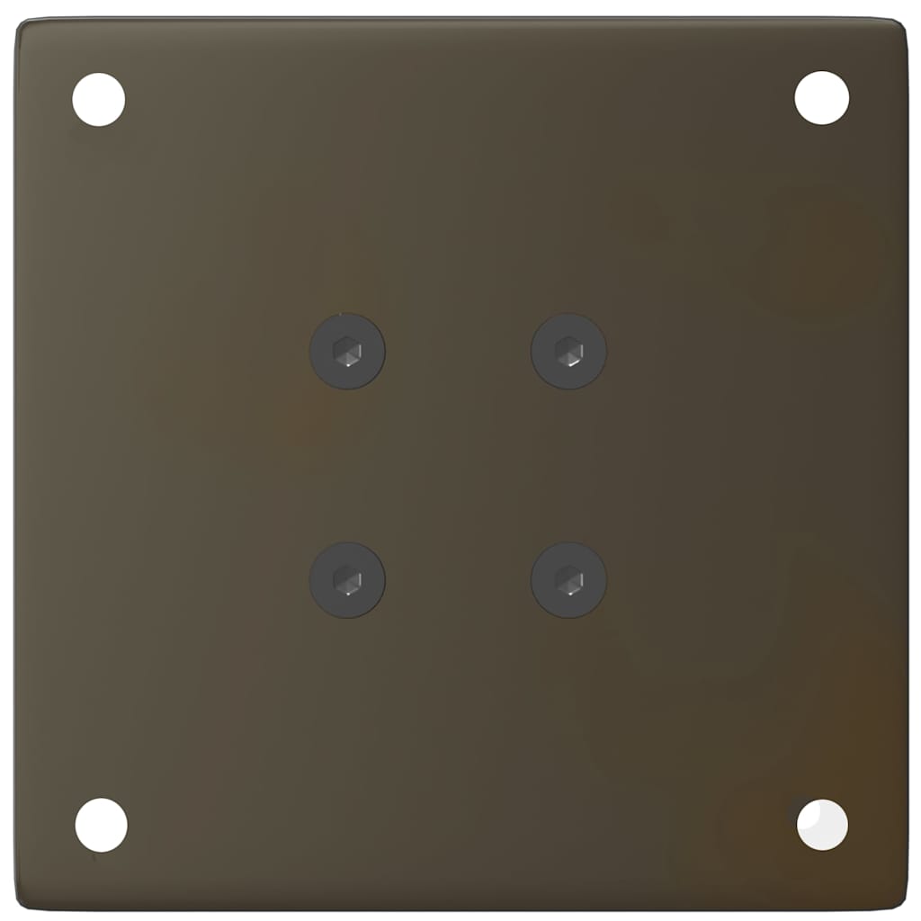 Gambe per Tavolino da Caffè 4 pz Naturale 42-44 cm Acciaio