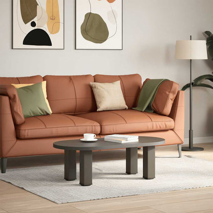 Gambe per Tavolino da Caffè 4 pz Naturale 42-44 cm Acciaio