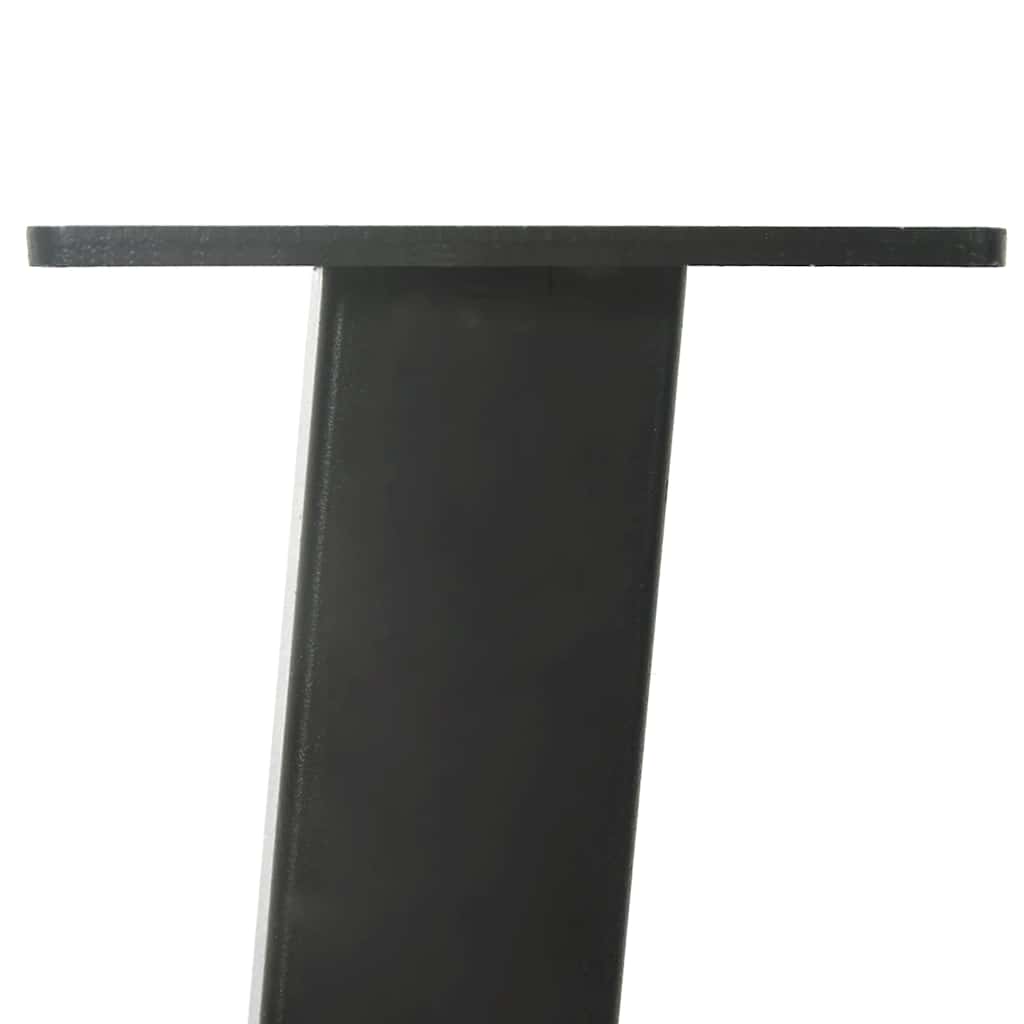 Gambe per tavolo consolle 4 pz Antracite 72 cm Acciaio