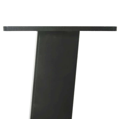 Gambe per tavolo consolle 4 pz Antracite 72 cm Acciaio