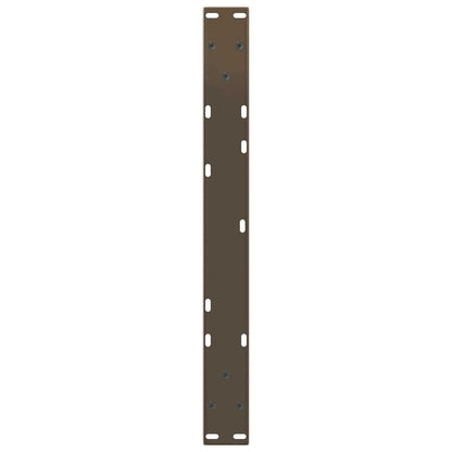 Gambe Tavolino da Caffè forma V 2 pz Naturale 60x(30-31,3) cm