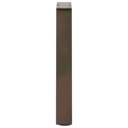 Gambe Tavolino da Caffè forma V 2 pz Naturale 38x(42-43,3) cm