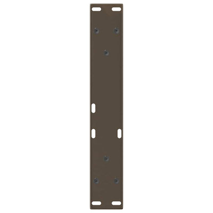Gambe Tavolino da Caffè forma V 2 pz Naturale 38x(42-43,3) cm