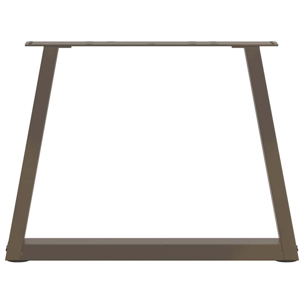 Gambe Tavolino da Caffè forma V 2 pz Naturale 60x(42-43,3) cm