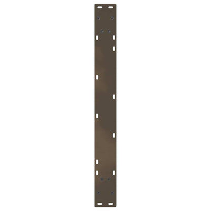 Gambe per tavolo da pranzo forma V 3 pz naturale 70x(72-73,3)cm