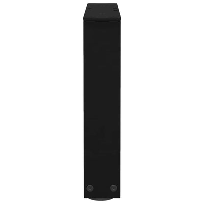 Gambe per Tavolino da Caffè forma V 2 pz Nere 40x(30-31,3) cm