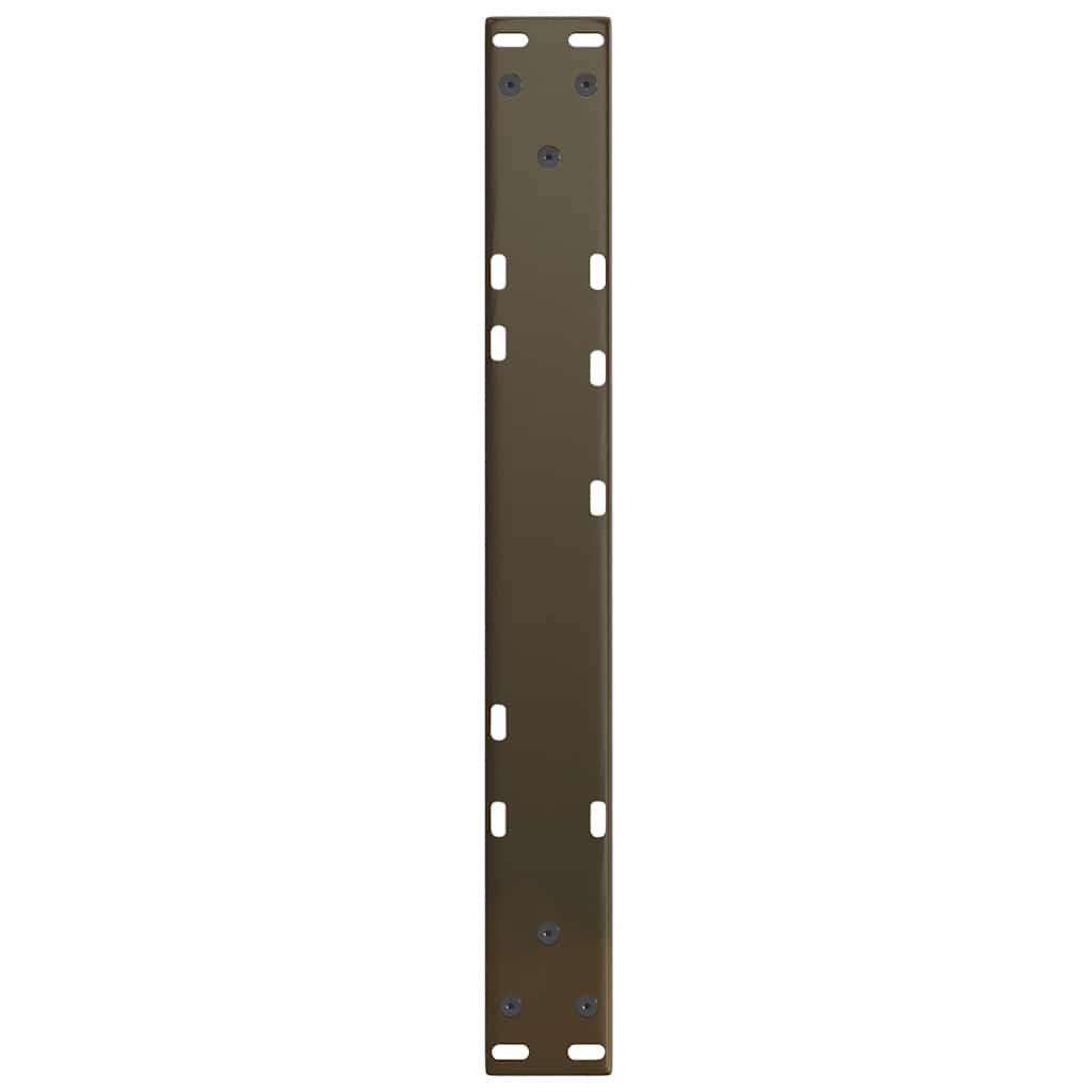 Gambe Tavolino da Caffè forma V 2 pz Naturale 60x(30-31,3) cm