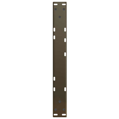 Gambe Tavolino da Caffè forma V 2 pz Naturale 60x(30-31,3) cm