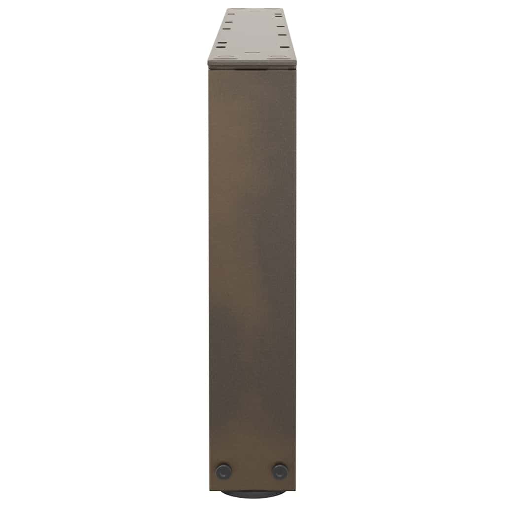 Gambe Tavolino da Caffè forma V 2 pz Naturale 70x(30-31,3) cm