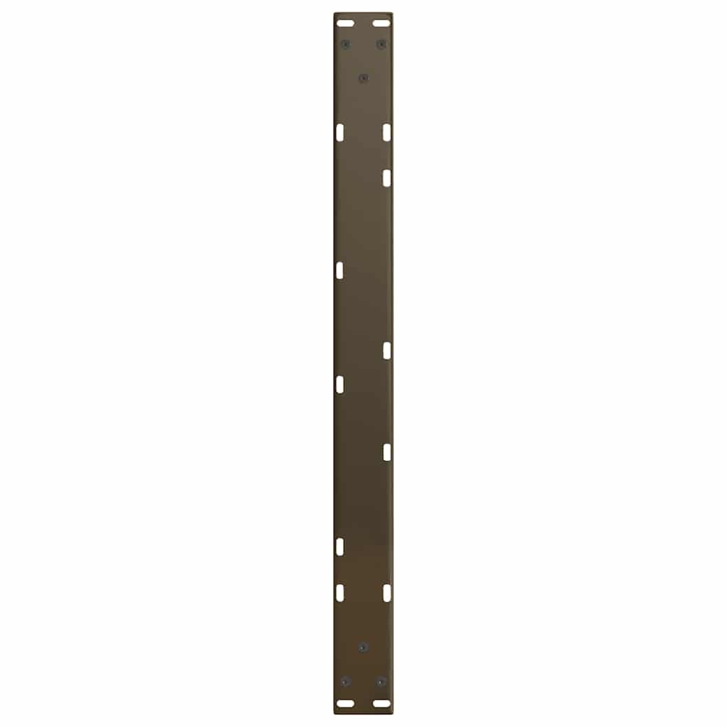 Gambe Tavolino da Caffè forma V 2 pz Naturale 70x(30-31,3) cm