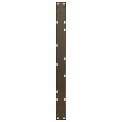 Gambe Tavolino da Caffè forma V 2 pz Naturale 70x(30-31,3) cm