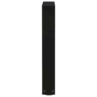 Gambe per Tavolo da Pranzo a V 2 pz Nero 28x(42-43,3)cm Acciaio