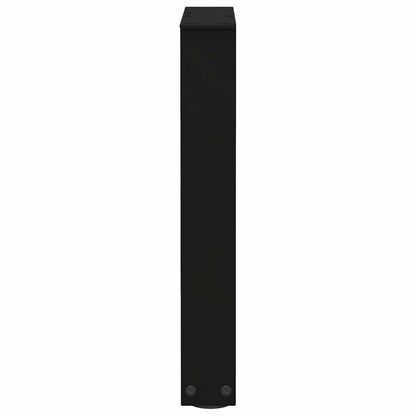 Gambe per Tavolino da Caffè forma V 2 pz Nere 28x(42-43,3) cm