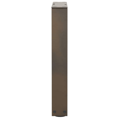 Gambe Tavolino da Caffè forma V 2 pz Naturale 28x(42-43,3) cm