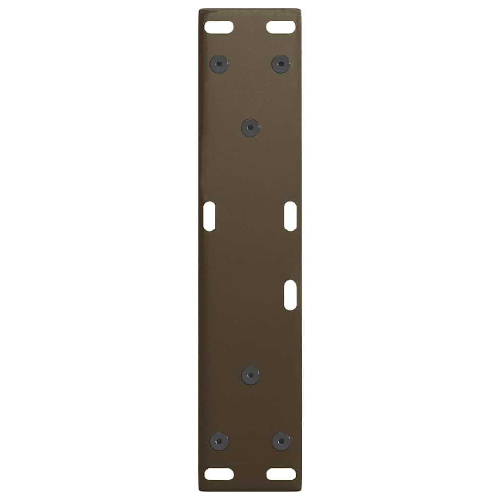 Gambe Tavolino da Caffè forma V 2 pz Naturale 28x(42-43,3) cm