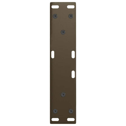Gambe Tavolino da Caffè forma V 2 pz Naturale 28x(42-43,3) cm