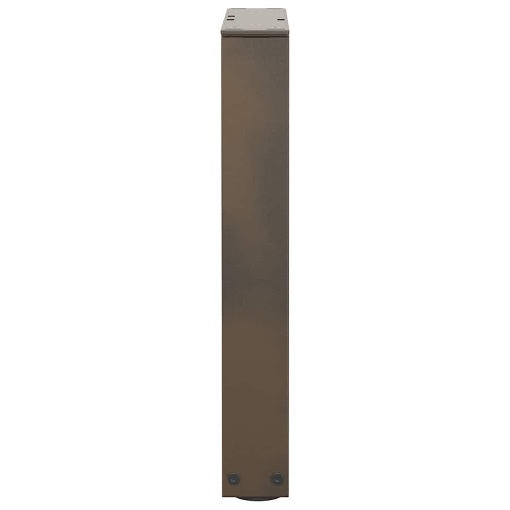 Gambe Tavolino da Caffè forma V 2 pz Naturale 38x(42-43,3) cm