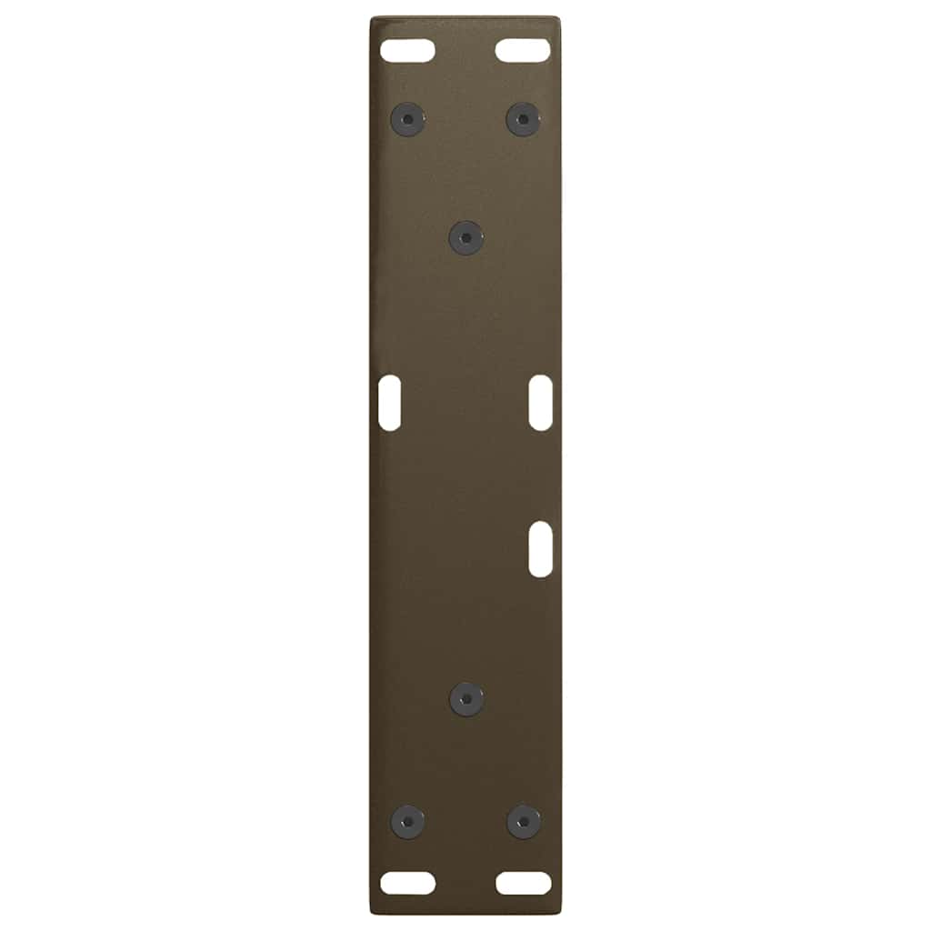 Gambe Tavolino da Caffè forma V 2 pz Naturale 38x(42-43,3) cm
