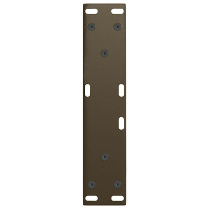 Gambe Tavolino da Caffè forma V 2 pz Naturale 38x(42-43,3) cm