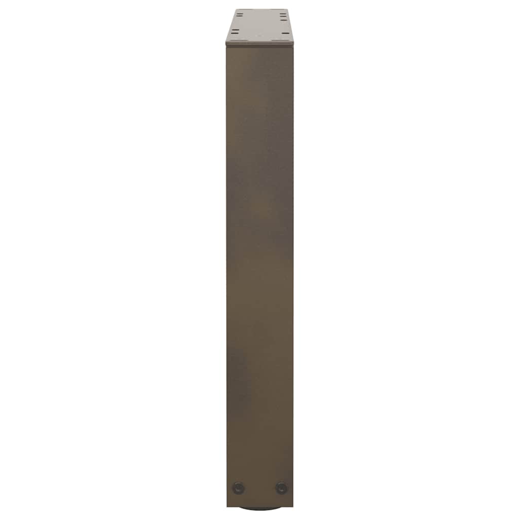 Gambe Tavolino da Caffè forma V 2 pz Naturale 60x(42-43,3) cm